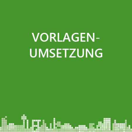 Vorlagenumsetzung